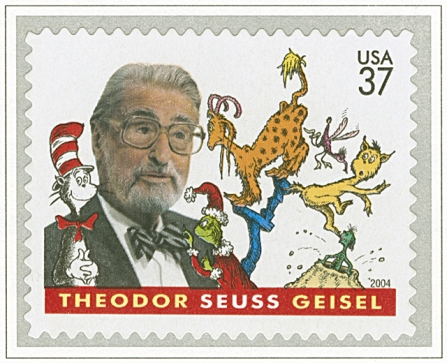 Theodor-Seuss-Geisel-Postage-Stamp